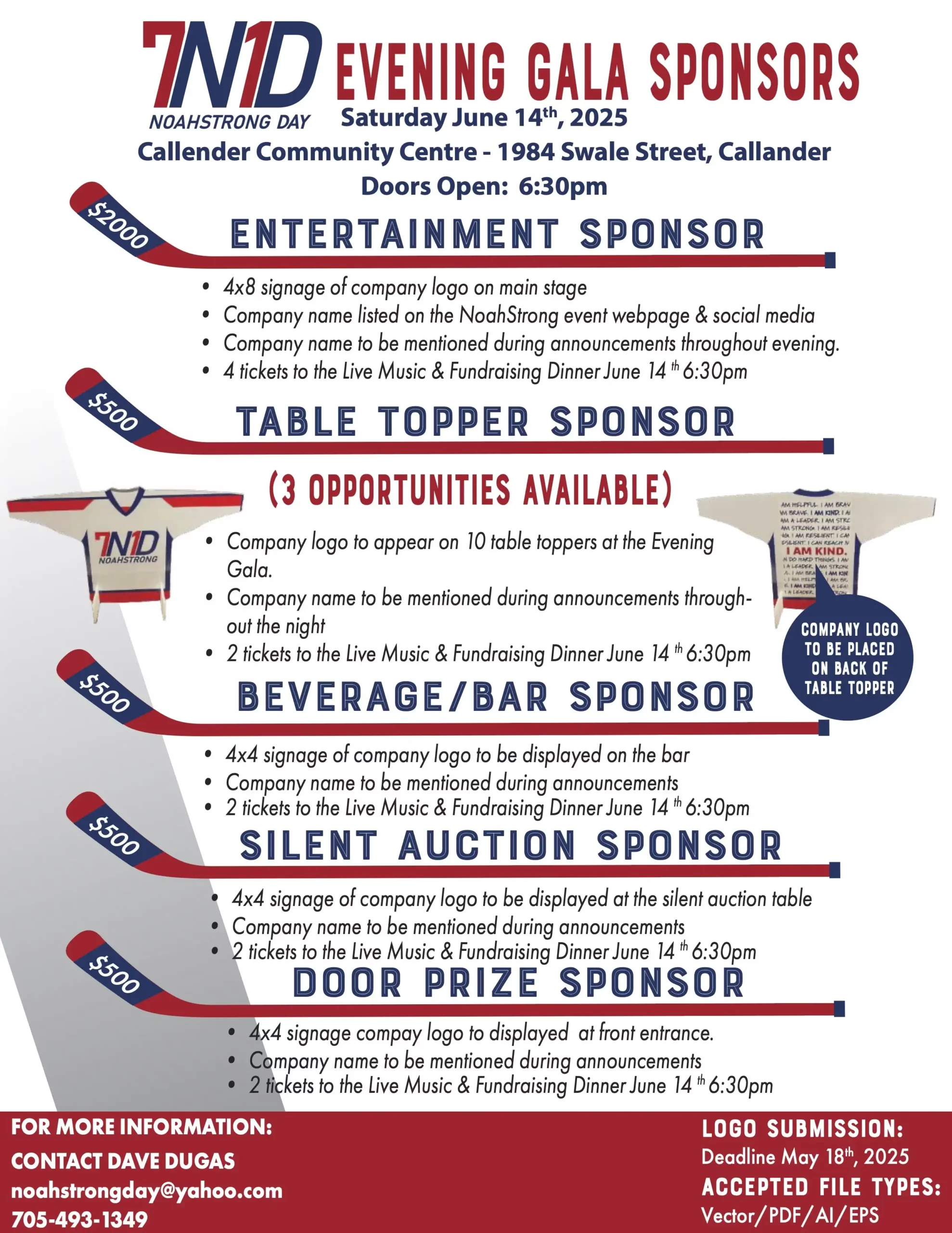 NoahStrong Evening Gala